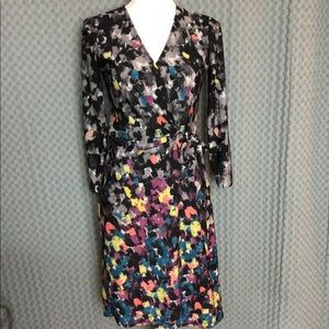 BCBG MaxAzria Stretch Wrap Dress